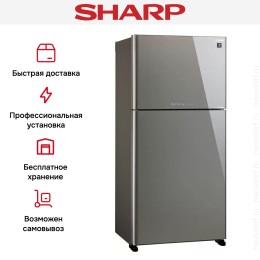 Двухкамерный холодильник Sharp SJ-XG 60 PGSL