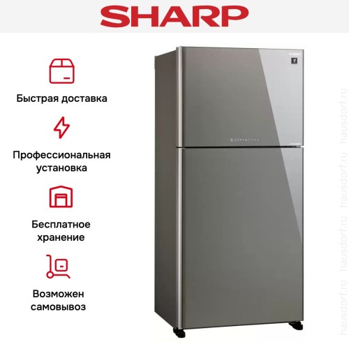 Двухкамерный холодильник Sharp SJ-XG 60 PGSL