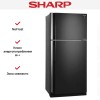 Двухкамерный холодильник Sharp SJXE59PMBK