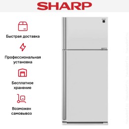 Двухкамерный холодильник Sharp SJ-XE 59 PMWH