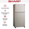 Двухкамерный холодильник Sharp SJXG55PMBE