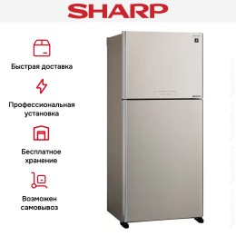 Двухкамерный холодильник Sharp SJXG55PMBE