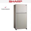 Двухкамерный холодильник Sharp SJXG60PMBE