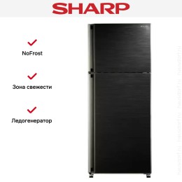 Холодильник Sharp SJ-58CBK