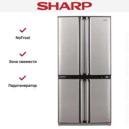 Холодильник Sharp SJ-F95STSL