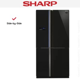 Холодильник Sharp SJFS97VBK