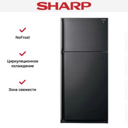 Холодильник Sharp SJSC55PVBK