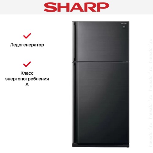 Холодильник Sharp SJSC55PVBK