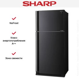 Холодильник Sharp SJXE55PMBK