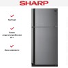 Холодильник Sharp SJXE55PMSL