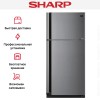 Холодильник Sharp SJXE55PMSL