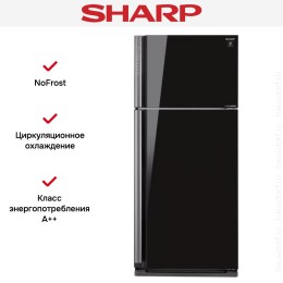 Холодильник Sharp SJXP59PGBK
