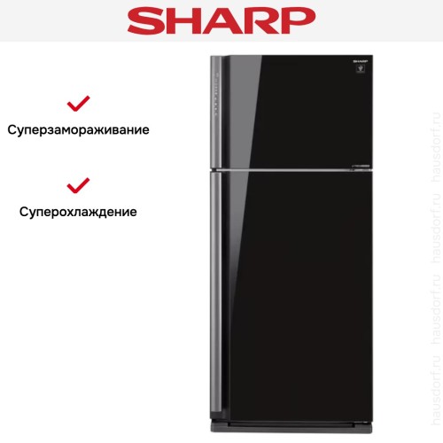 Холодильник Sharp SJXP59PGBK