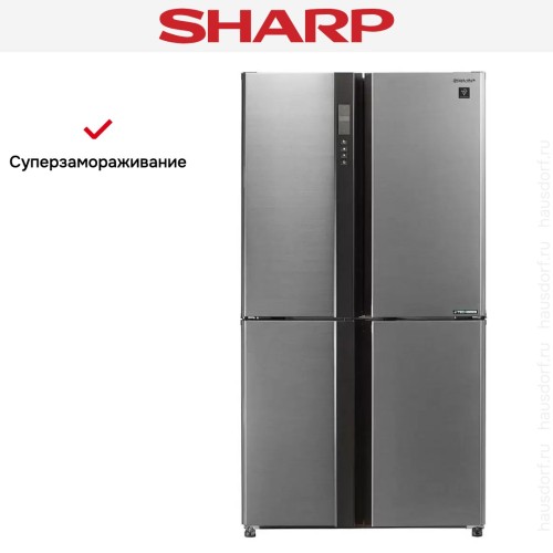 Холодильник Side by Side Sharp SJEX93PSL