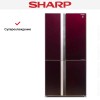 Холодильник Side by Side Sharp SJGX98PRD