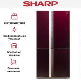 Холодильник Side by Side Sharp SJGX98PRD