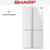 Холодильник Side by Side Sharp SJGX98PWH