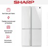 Холодильник Side by Side Sharp SJGX98PWH