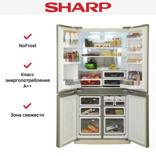 Многокамерный холодильник Sharp SJEX98FBE
