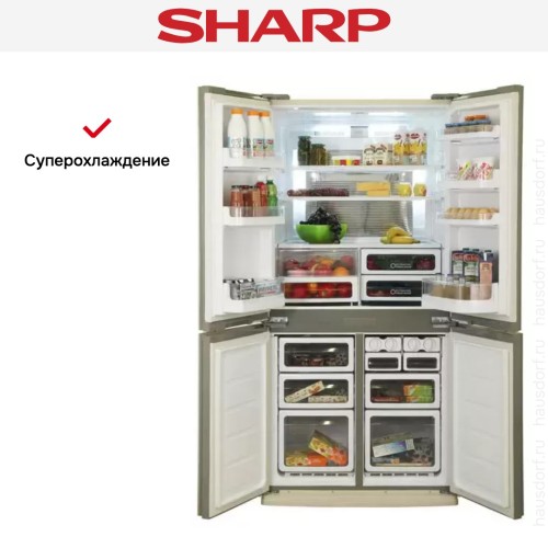 Многокамерный холодильник Sharp SJEX98FBE