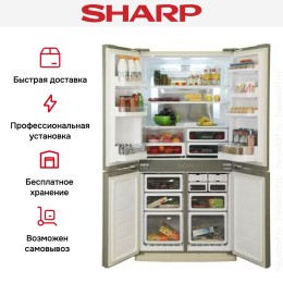 Многокамерный холодильник Sharp SJEX98FBE