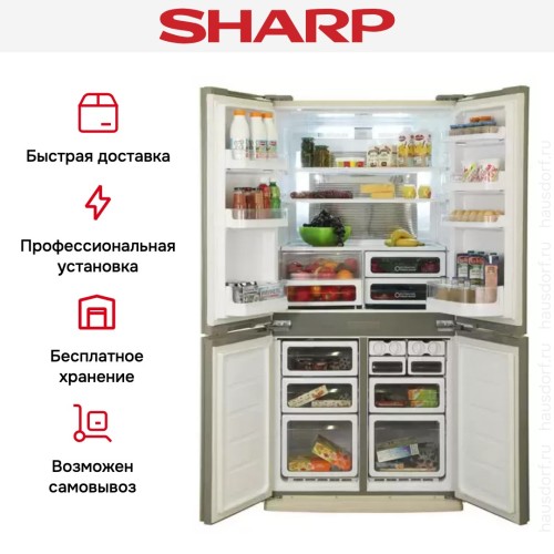 Многокамерный холодильник Sharp SJEX98FBE