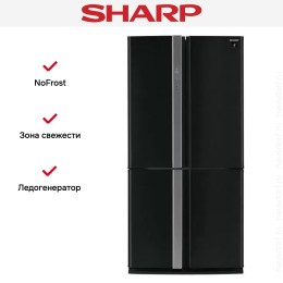 Многокамерный холодильник Sharp SJFP97VBE