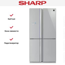 Многокамерный холодильник Sharp SJ-FS 97 VSL
