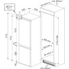 Встраиваемый холодильник Smeg C8175TNE