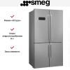 Холодильник Smeg FQ60XDE купить в Москве и Санкт-Петербурге