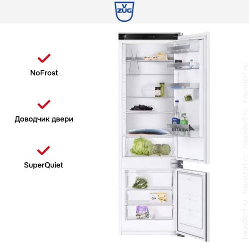 Встраиваемый холодильник V-ZUG CombiCooler V4000 178NI CCO4T-51108
