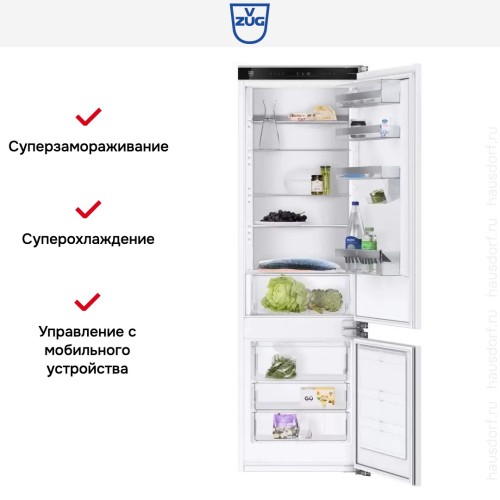Встраиваемый холодильник V-ZUG CombiCooler V4000 178NI CCO4T-51108