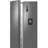 Отдельностоящий холодильник с инвертором и подачей воды Weissgauff WSBS 590 Inverter NoFrost Water Dispenser Grey купить в Москве и Санкт-Петербурге