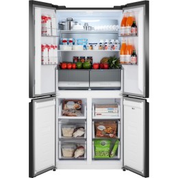 Отдельностоящий холодильник с инвертором Weissgauff WCD 450 BG NoFrost Inverter