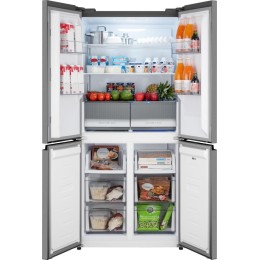 Отдельностоящий холодильник с инвертором Weissgauff WCD 450 X NoFrost Inverter
