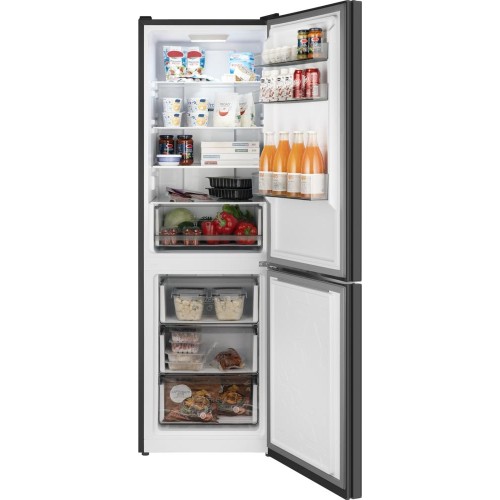 Отдельностоящий холодильник с инвертором Weissgauff WRK 185 Total NoFrost Inverter Black Glass купить в Москве и Санкт-Петербурге