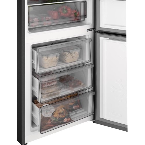 Отдельностоящий холодильник с инвертором Weissgauff WRK 185 Total NoFrost Inverter Black Glass купить в Москве и Санкт-Петербурге