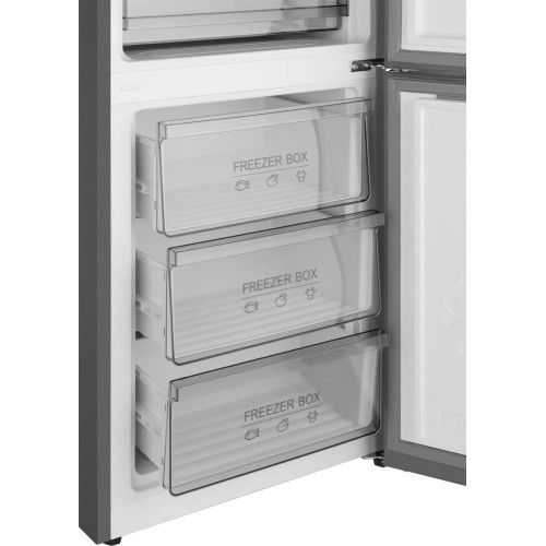 Отдельностоящий холодильник с инвертором Weissgauff WRK 185 Total NoFrost Inverter Inox купить в Москве и Санкт-Петербурге
