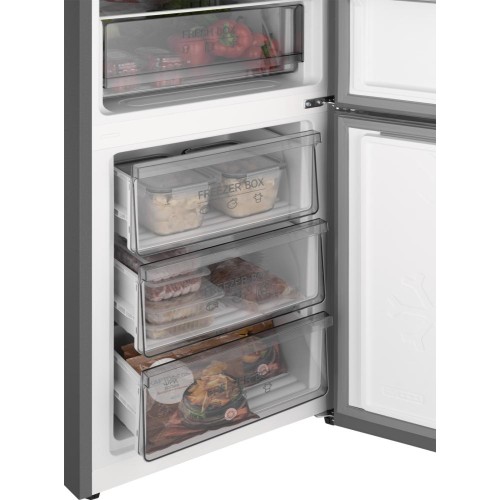 Отдельностоящий холодильник с инвертором Weissgauff WRK 185 Total NoFrost Inverter Inox купить в Москве и Санкт-Петербурге