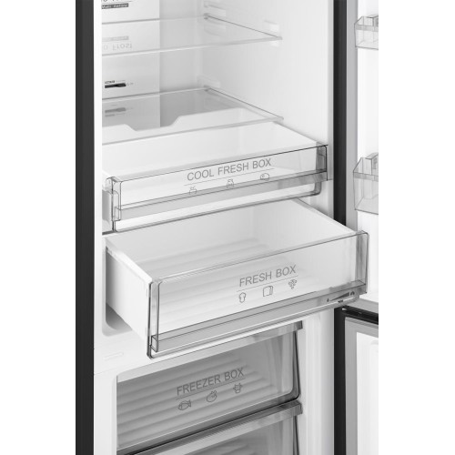 Отдельностоящий холодильник с инвертором Weissgauff WRK 2000 Total NoFrost Inverter Black Inox купить в Москве и Санкт-Петербурге