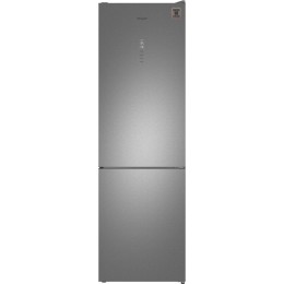 Отдельностоящий холодильник с инвертором Weissgauff WRK 2000 Total NoFrost Inverter Bru Steel Glass