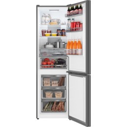 Отдельностоящий холодильник с инвертором Weissgauff WRK 2000 Total NoFrost Inverter Bru Steel Glass