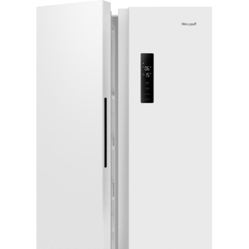 Отдельностоящий холодильник с инвертором Weissgauff WSBS 500 Inverter NoFrost White купить в Москве и Санкт-Петербурге