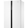 Отдельностоящий холодильник с инвертором Weissgauff WSBS 500 Inverter NoFrost White Glass купить в Москве и Санкт-Петербурге