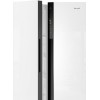 Отдельностоящий холодильник с инвертором Weissgauff WSBS 500 Inverter NoFrost White Glass купить в Москве и Санкт-Петербурге