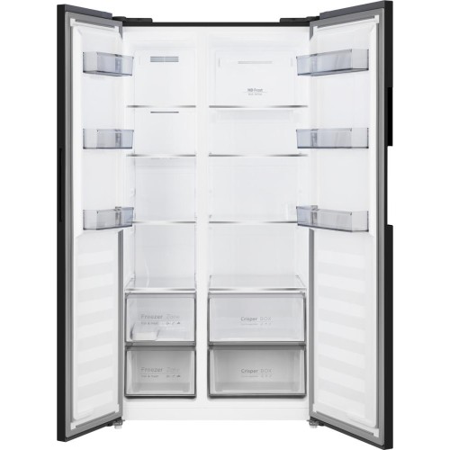 Отдельностоящий холодильник с инвертором Weissgauff WSBS 550 Built-in NoFrost Inverter Black купить в Москве и Санкт-Петербурге