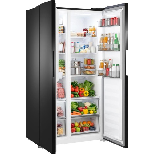 Отдельностоящий холодильник с инвертором Weissgauff WSBS 550 Built-in NoFrost Inverter Black купить в Москве и Санкт-Петербурге