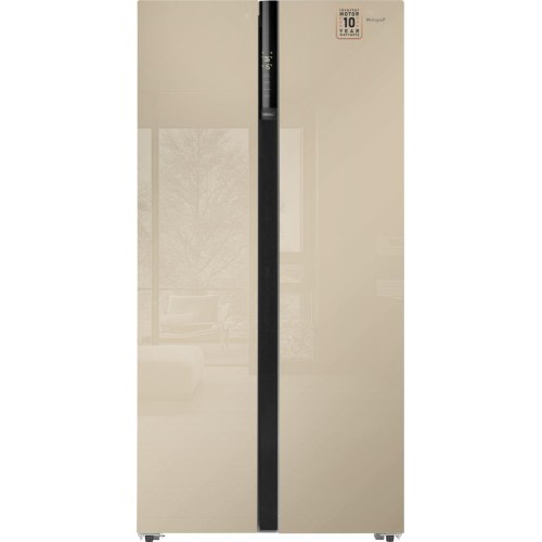 Отдельностоящий холодильник с инвертором Weissgauff WSBS 600 BeG NoFrost Inverter купить в Москве и Санкт-Петербурге
