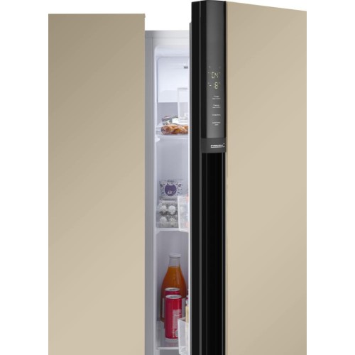 Отдельностоящий холодильник с инвертором Weissgauff WSBS 600 BeG NoFrost Inverter купить в Москве и Санкт-Петербурге