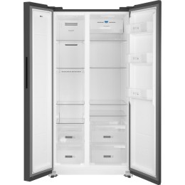 Отдельностоящий холодильник с инвертором Weissgauff WSBS 600 NoFrost Inverter Dark Grey